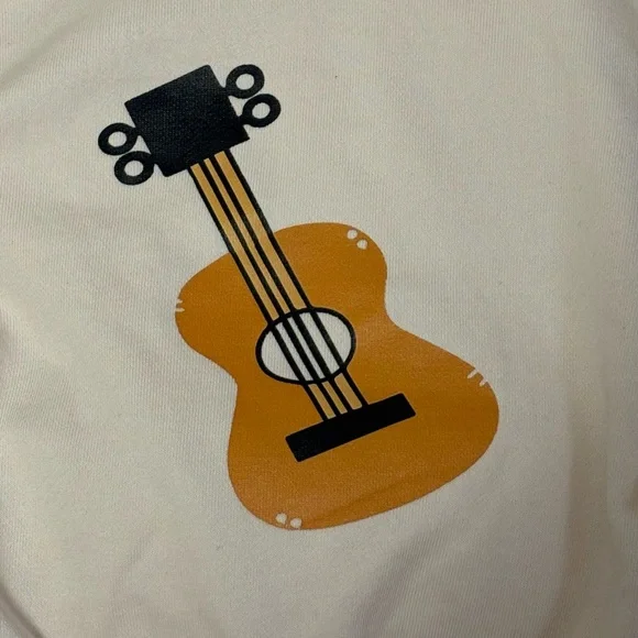 MiniOlie Baby Guitar 2PC Set in Beige - Picture 3 of 5